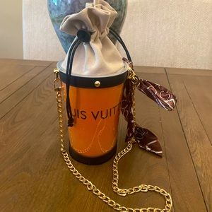 Authentic Louis Vuitton shopping bag purse